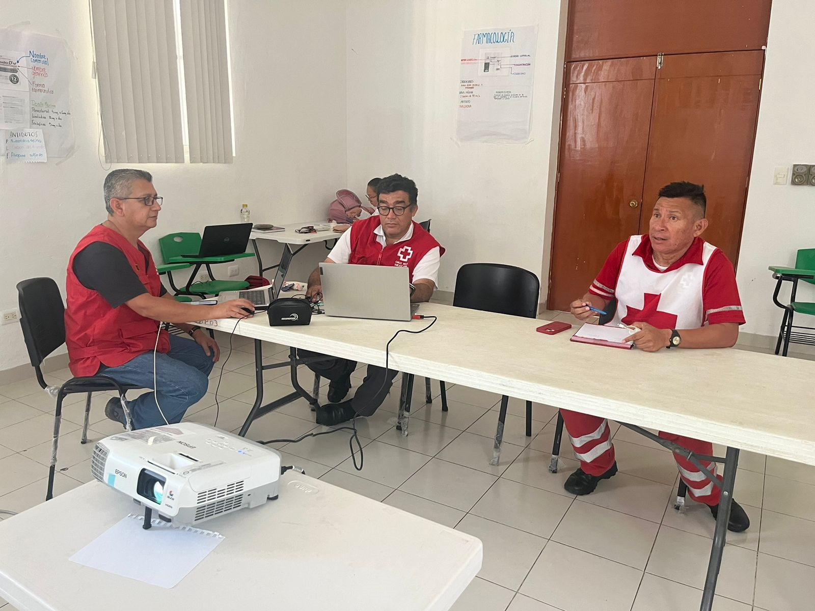 Cruz Roja Mexicana lista para apoyar a la población.