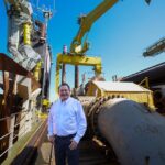 Supervisan fase final de ampliación del Puerto de Altura.