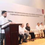 Consejería Jurídica y Colegio Notarial impulsan actualización de las y los fedatarios.