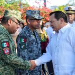 Conmemoran el 220 aniversario del natalicio de Benito Juárez García.