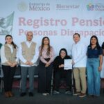 Inician en Yucatán las jornadas de registro para la Pensión para el Bienestar de las Personas con Discapacidad.
