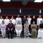 Gobierno del Estado entrega patentes a notarias y notarios públicos.