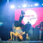 Mujer en Cypher hace vibrar el Teatro Armando Manzanero.