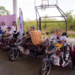 Entrega DIF Yucatán apoyos que fortalecen autonomía de personas con discapacidad en el oriente del estado.