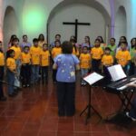 Coros infantiles de Sedeculta llenan Conkal de música durante un recital de la Temporada Pecda